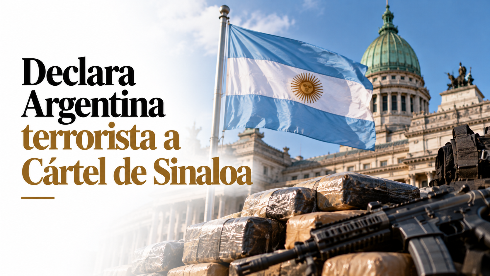 DECLARA ARGENTINA TERRORISTA A CÁRTEL DE SINALOA