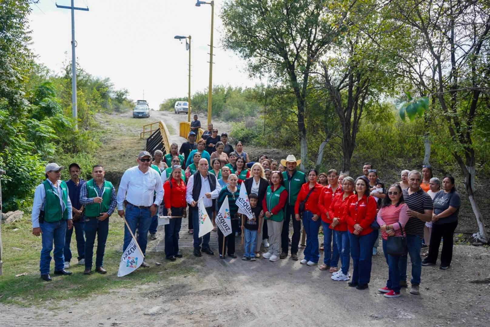 LAURA JIMÉNEZ ARRANCA CONSTRUCCIÓN DE PUENTE VEHICULAR EN CALLE FRANCISCO VILLA