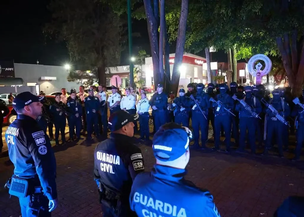 GUARDIA CIVIL DE MICHOACÁN TOMA CONTROL DE SEGURIDAD EN URUAPAN TRAS VIOLENCIA DESATADA