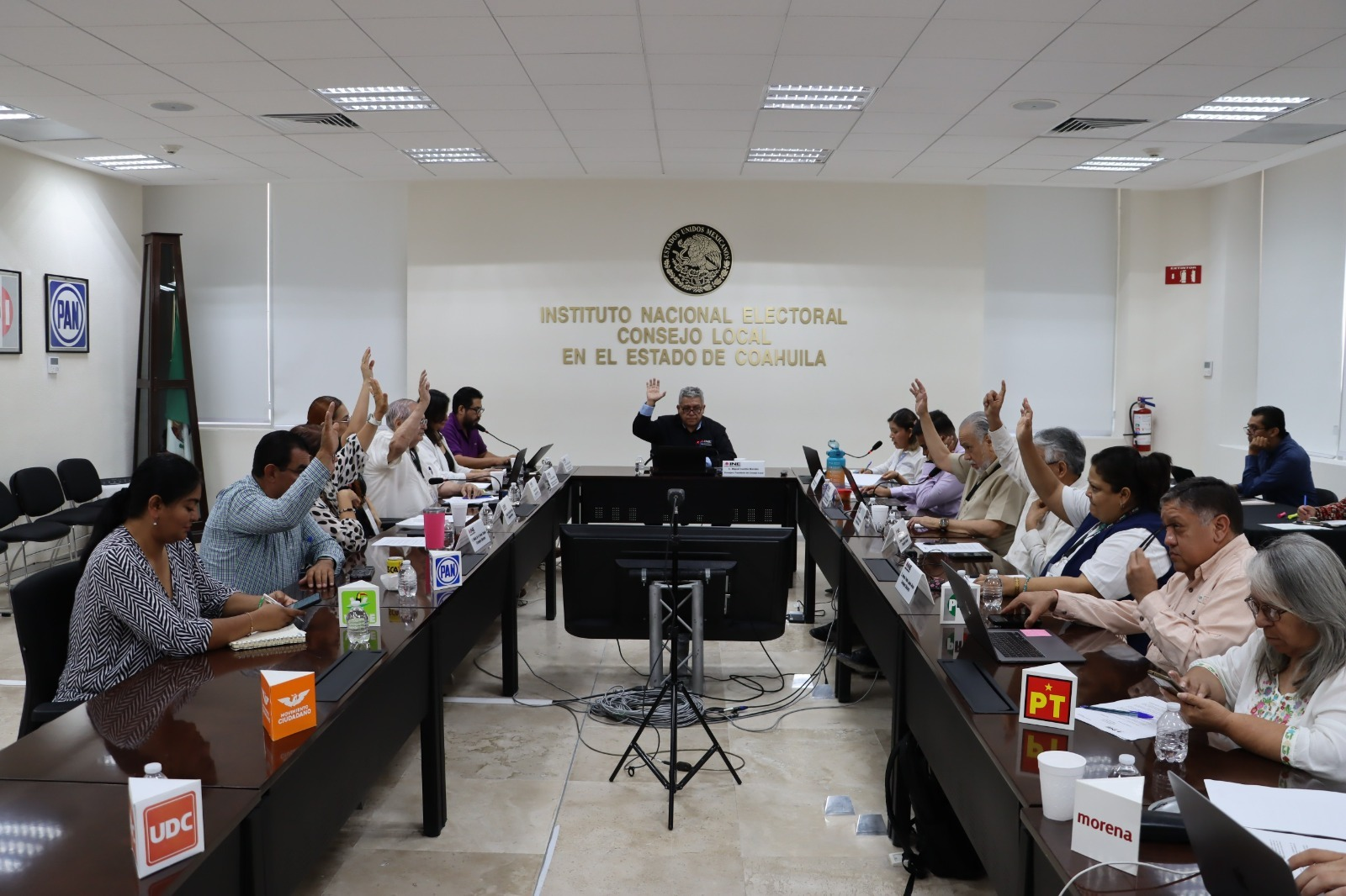 CONFÍAN QUE INE HARÁ TRABAJO PARA NO IMPACTAR EN ELECCIONES DEL 2027 EN COAHUILA