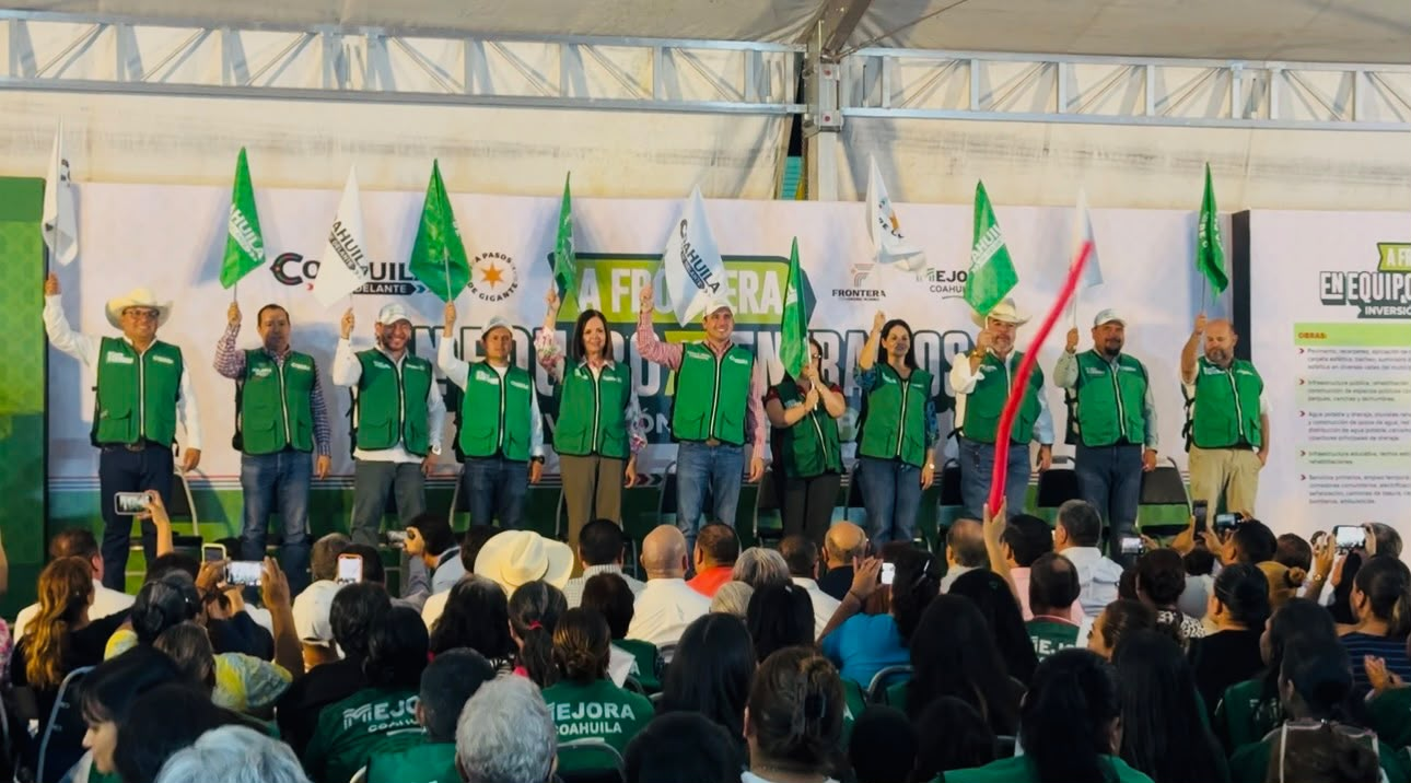 MANOLO JIMÉNEZ DESTINA 60.2 MDP A OBRAS Y SERVICIOS PÚBLICOS EN FRONTERA